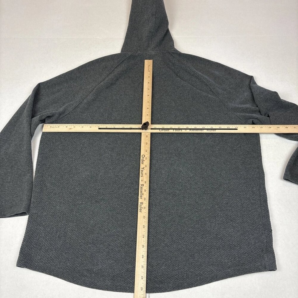 Russell Men’s 2XL Gray Textured Pullover Hoodie IntelliFresh - Picture 4 of 6